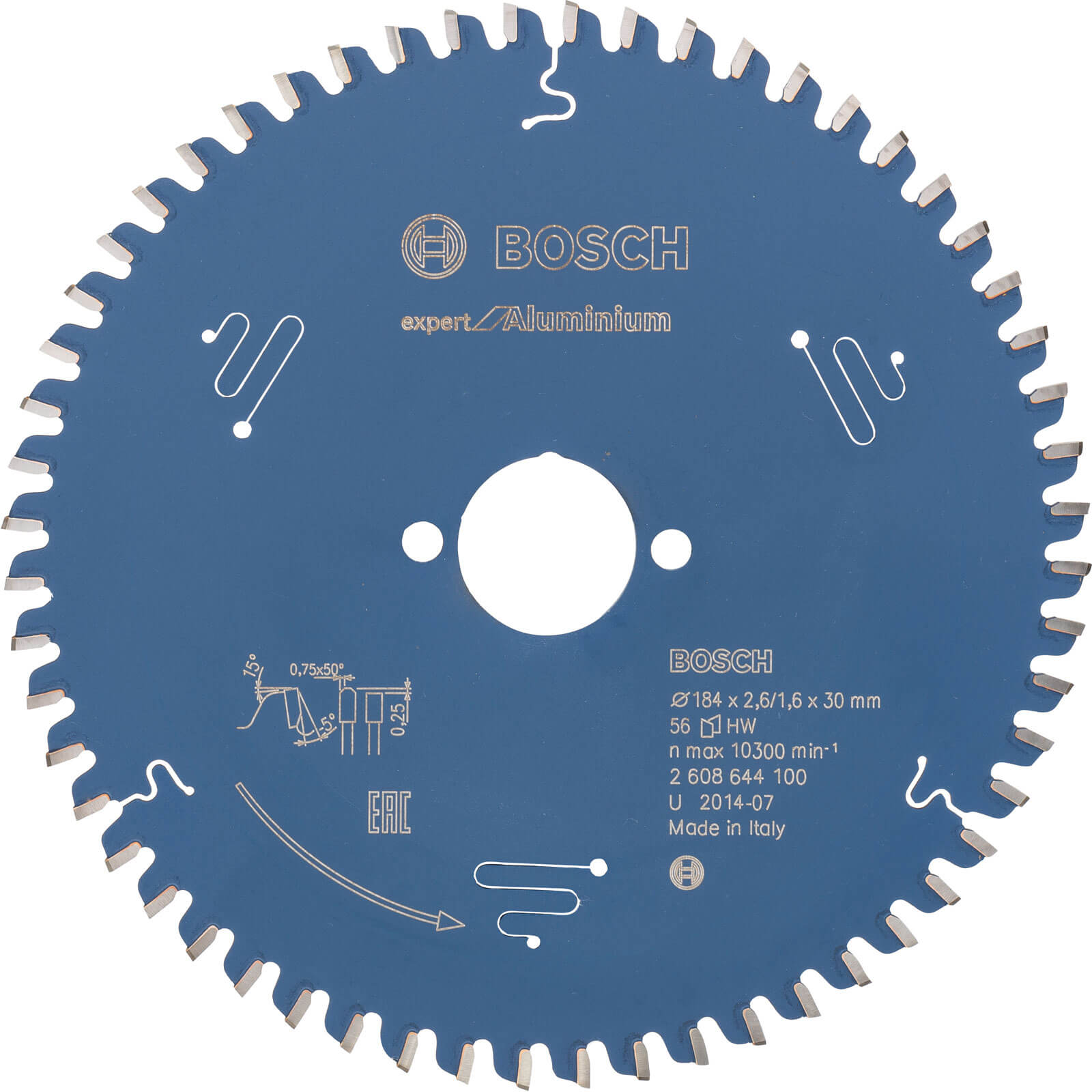 Bosch Expert Aluminium Cutting Saw Blade 184mm 56T 30mm Price Comparisons | Compare The Build