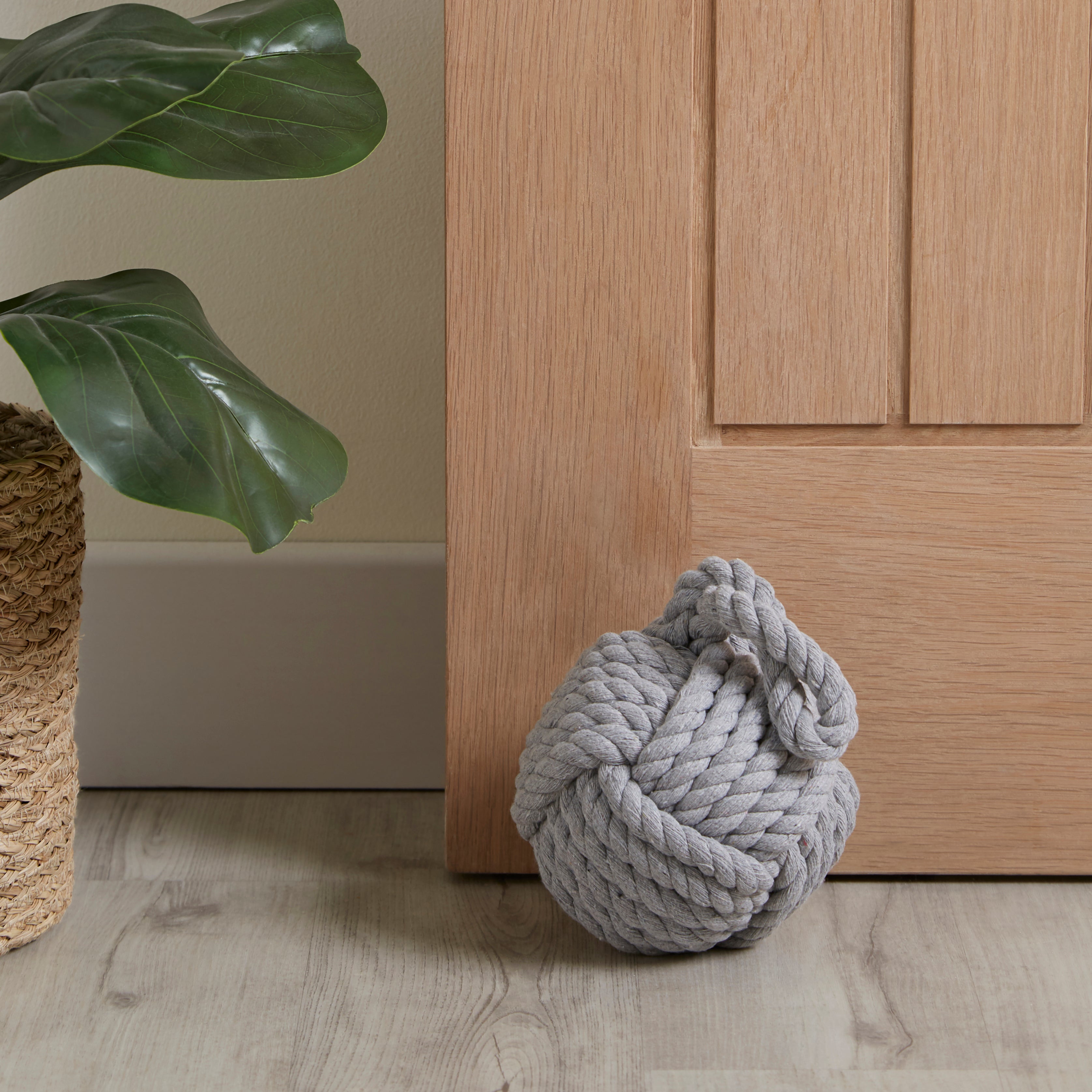 Rope Doorstop Grey Price Comparisons | Compare The Build