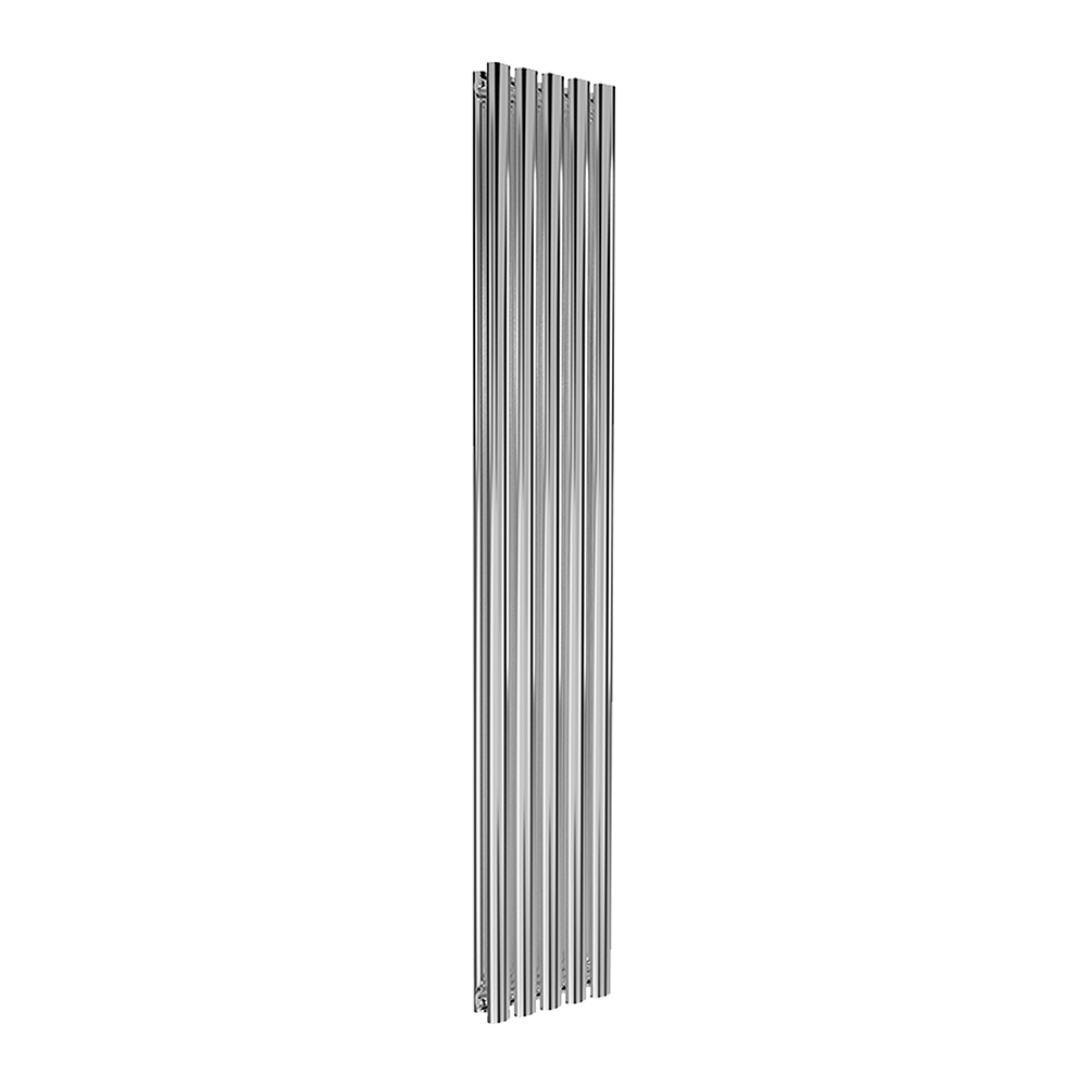 Reina Neval Vertical Aluminium Designer Radiator, Polished, 1800mm x 286mm Price Comparisons | Compare The Build