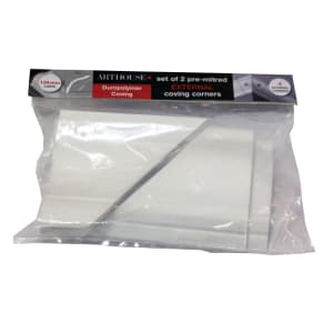 Arthouse Duropolymer Coving External Corner - 134mm - Pack of 2 Price Comparisons | Compare The Build