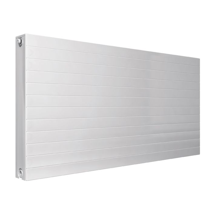 Stelrad Everest Horizontal Line Radiator, White, 500mm x 1000mm - Single Panel, Single Convector Price Comparisons | Compare The Build