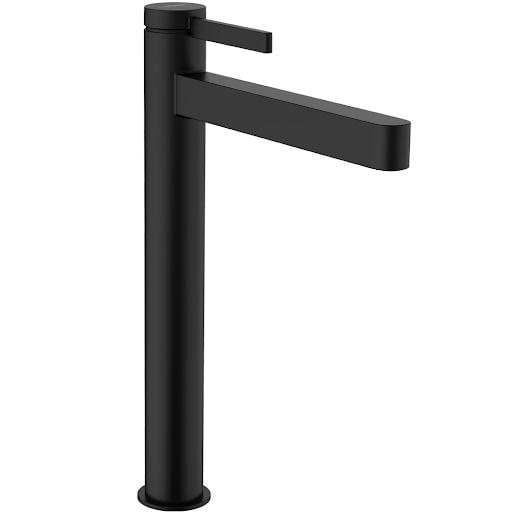 hansgrohe Finoris EcoSmart Tall Basin Mixer Tap 260 - Matt Black Price Comparisons | Compare The Build