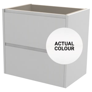 Duarti By Calypso Beaufort 600mm Slimline 2 Drawer Wall Hung Vanity Unit - White Varnish Price Comparisons | Compare The Build