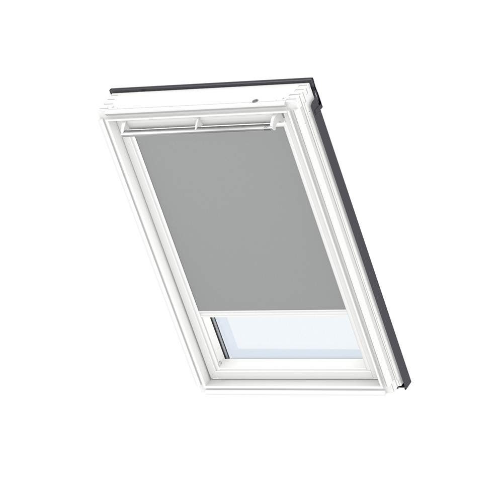VELUX Solar Blackout Blind White Line DSL MK04 0705SWL - Grey Price Comparisons | Compare The Build
