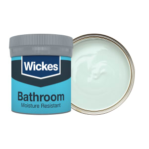 Wickes Bathroom Soft Sheen Emulsion Paint Tester Pot - Duck Egg No. 900 - 50ml Price Comparisons | Compare The Build