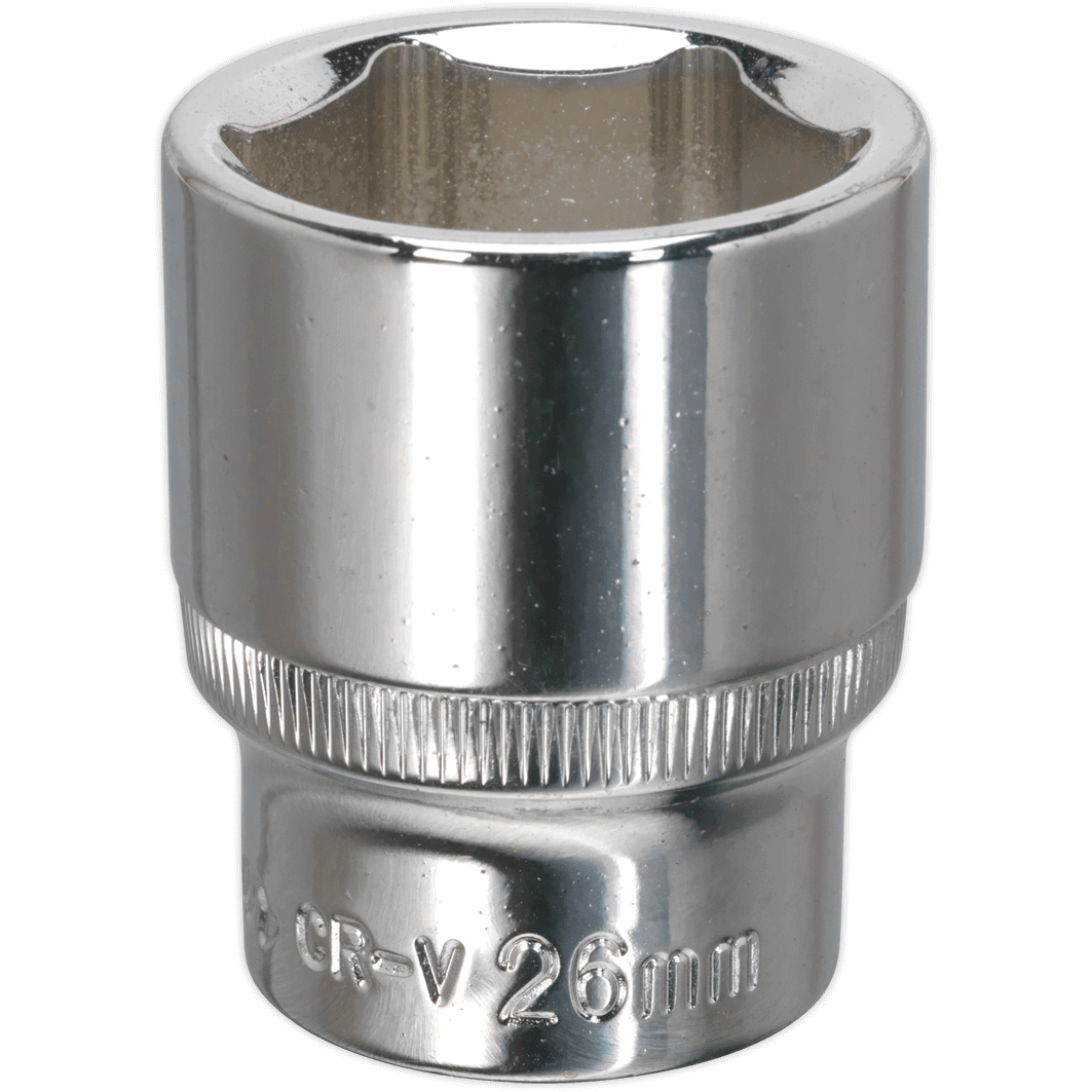 Sealey 1/2" Drive Hexagon WallDrive Socket Metric 1/2" 26mm Price Comparisons | Compare The Build