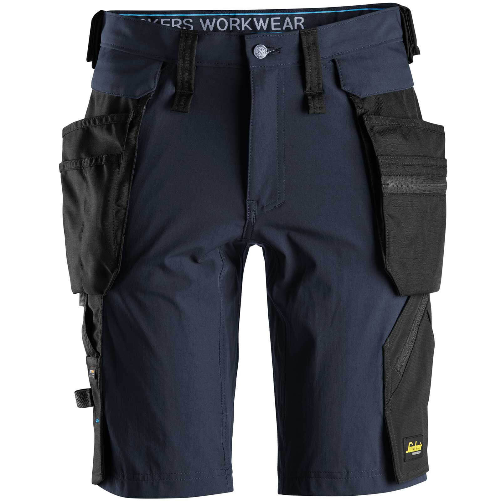 Snickers 6108 Lite Work Detachable Holster Pockets Shorts Navy / Black 50" Price Comparisons | Compare The Build