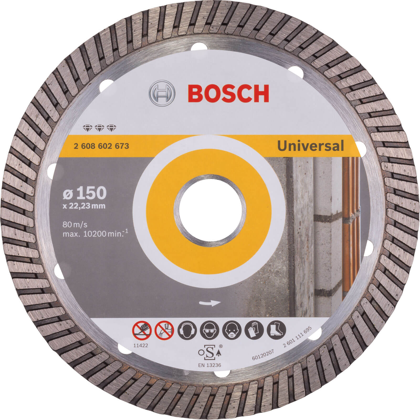 Bosch Turbo Universal Diamond Cutting Disc 150mm | Compare The Build