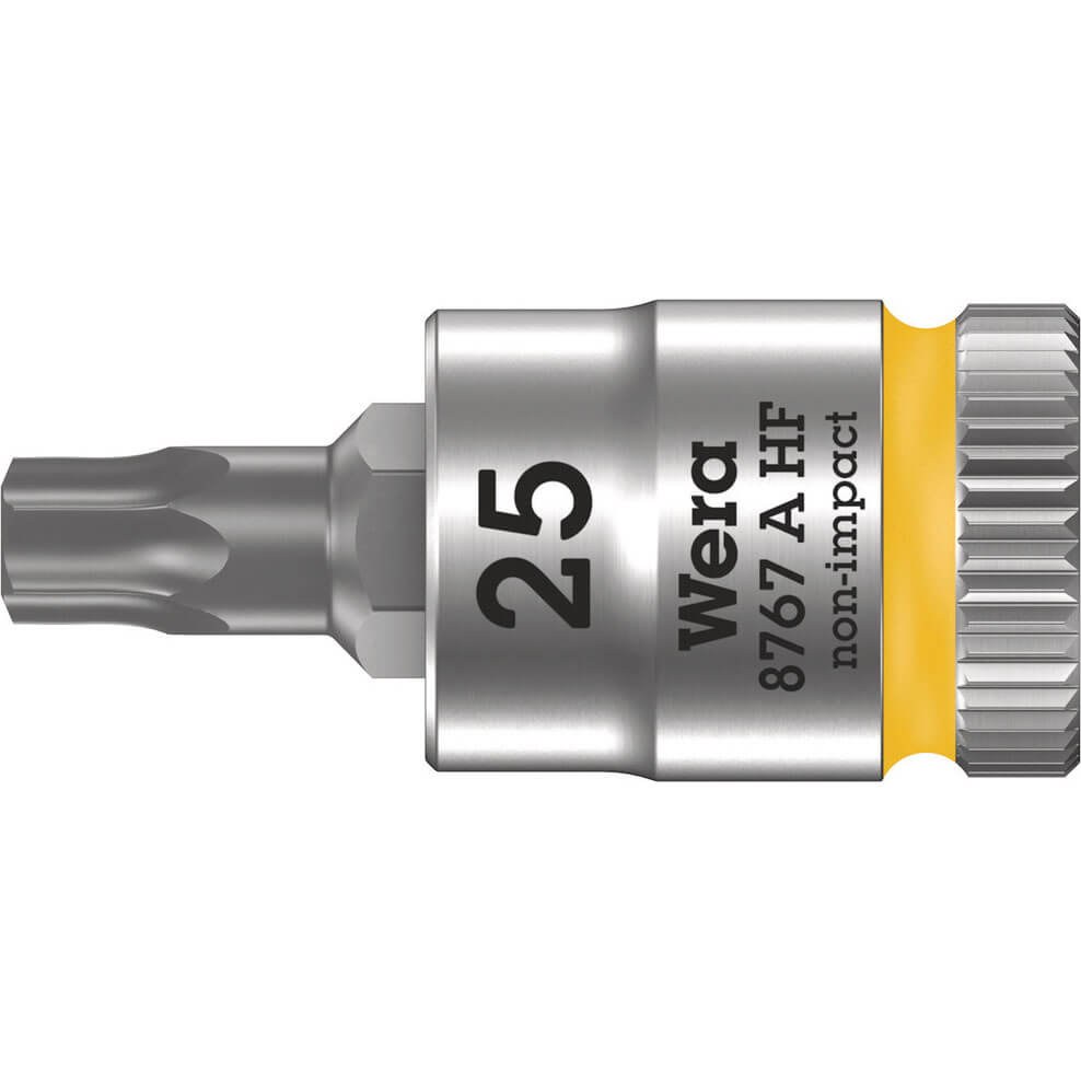 Wera 8767 A HF Zyklop 1/4" Drive Torx Socket Bit 1/4" T25 Price Comparisons | Compare The Build