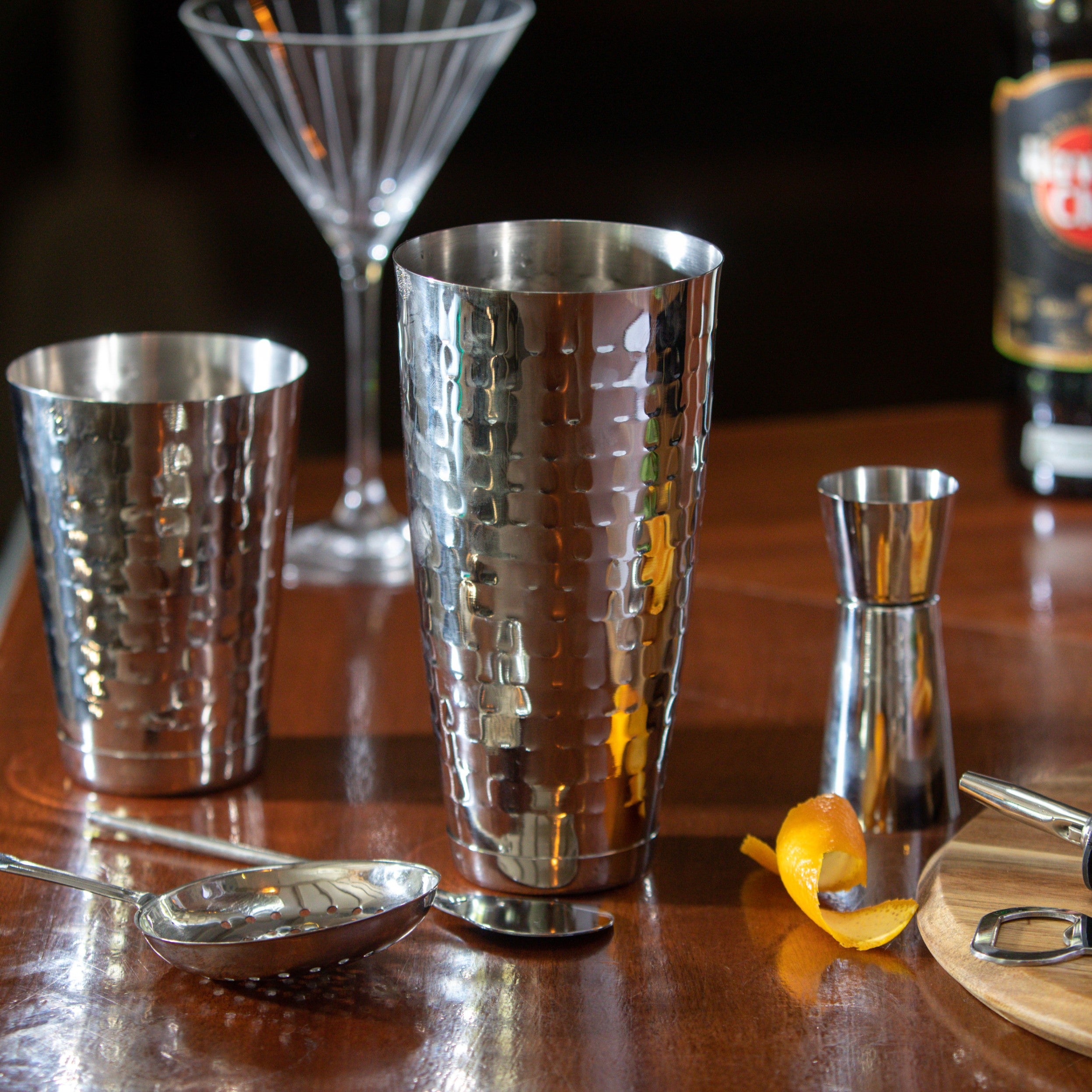 BarCraft Boston 8 Piece Cocktail Set Silver Price Comparisons | Compare The Build