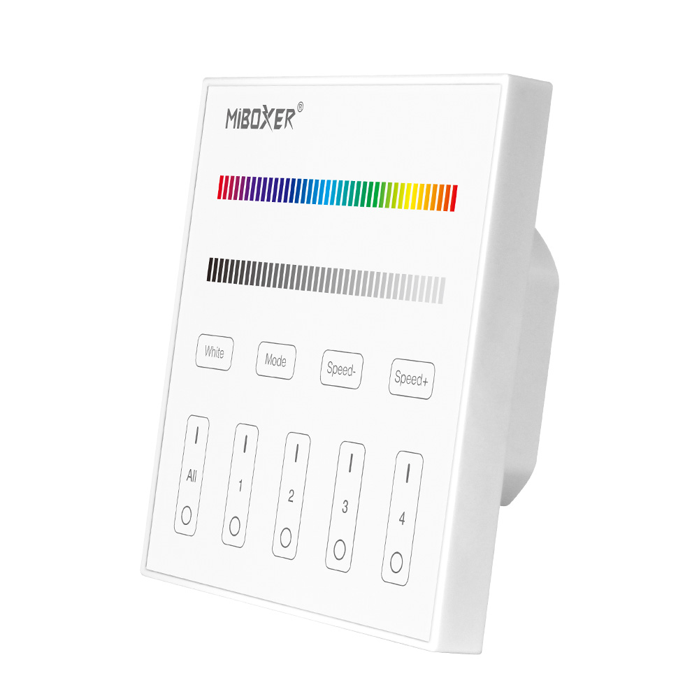 RGB & RGBW, Wall Mounted Mains Powered LED Controller Price Comparisons | Compare The Build
