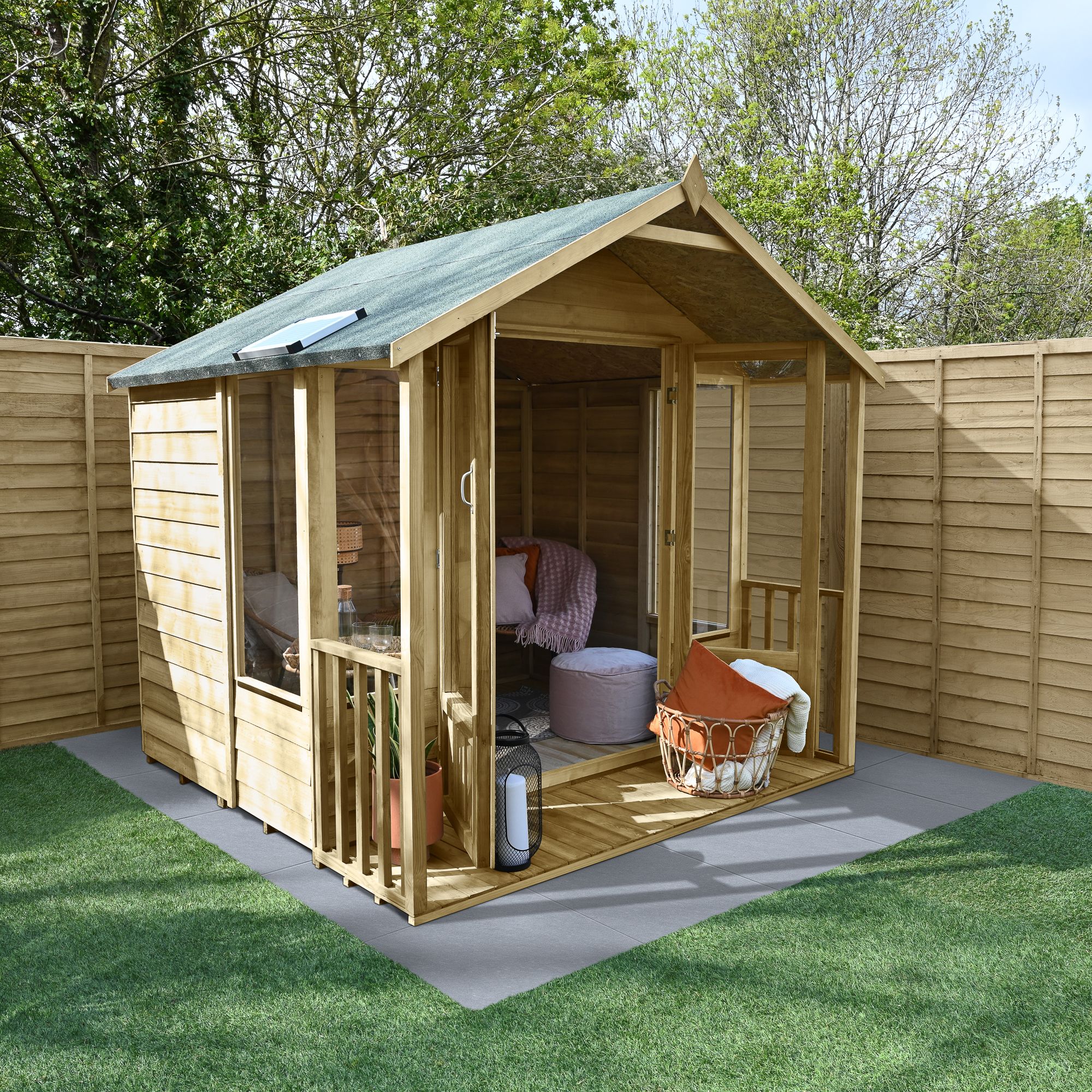 Oakley Apex Summerhouse - Installation Included / 7x5 Price Comparisons | Compare The Build