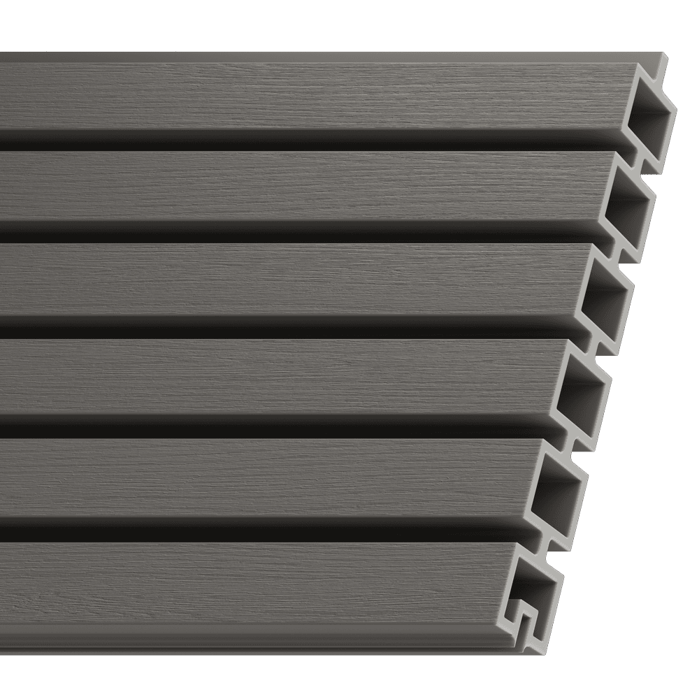 Durapost Urban Slatted Composite Fencing Board - 1830mm Grey - Pack of 2 Price Comparisons | Compare The Build