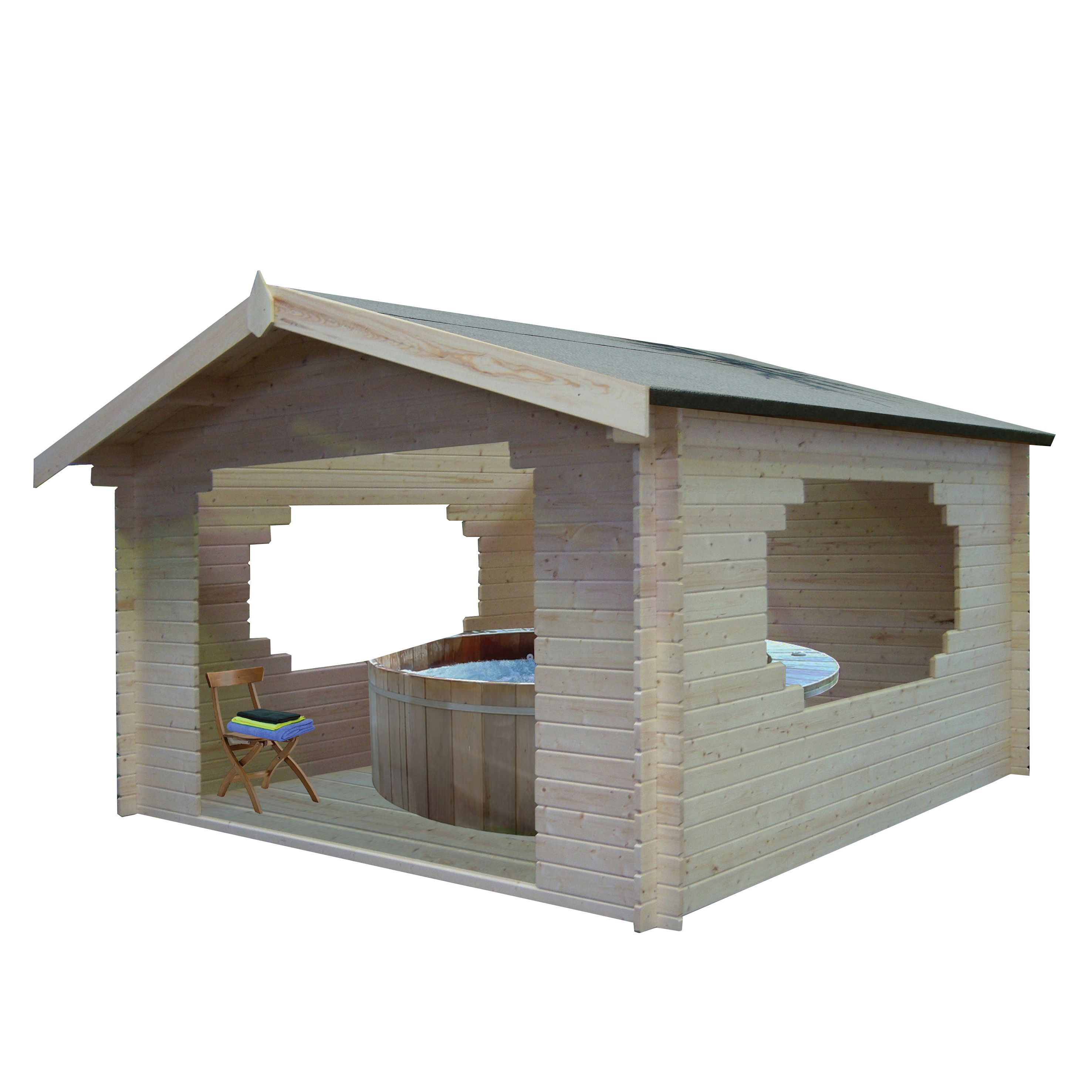 Shire Bere 11X11 Apex Tongue & Groove Wooden Cabin Price Comparisons | Compare The Build