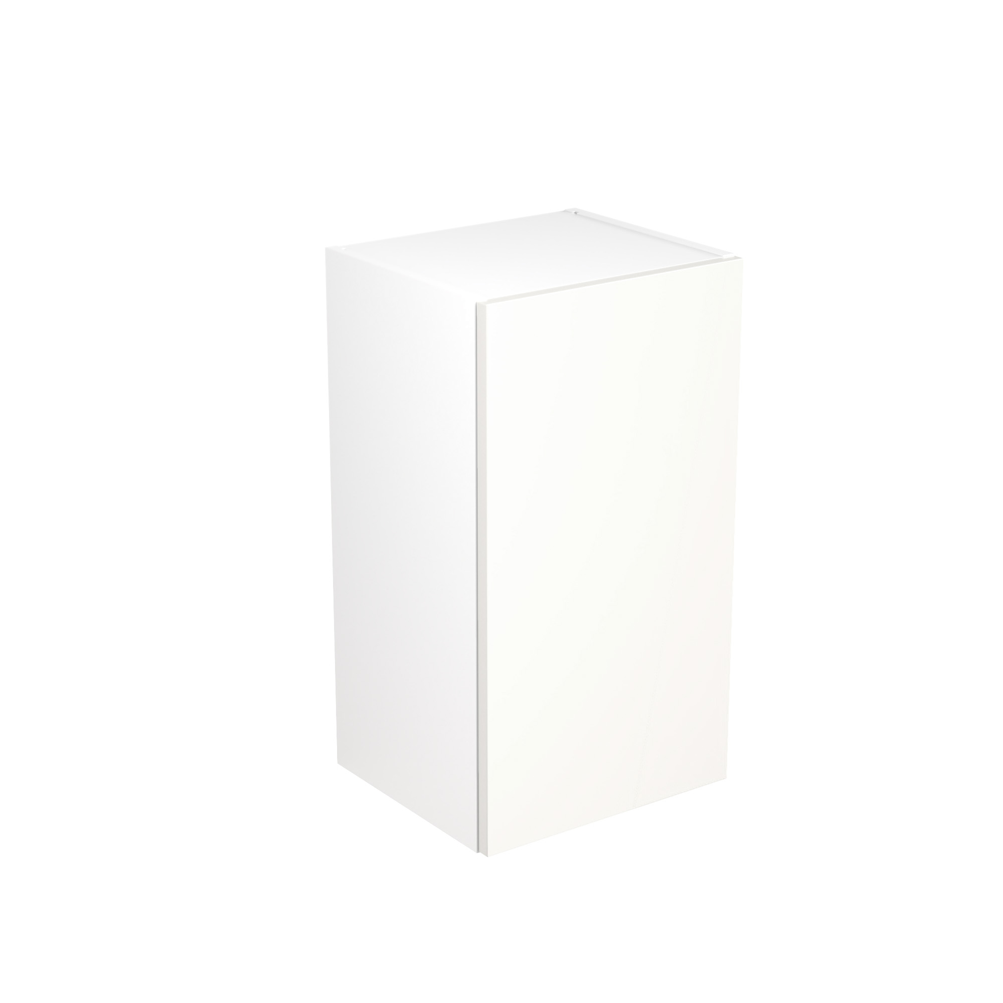 Flatpack Wall Unit Value Slab Standard Matt White 400mm - FKKM1012 | Compare The Build