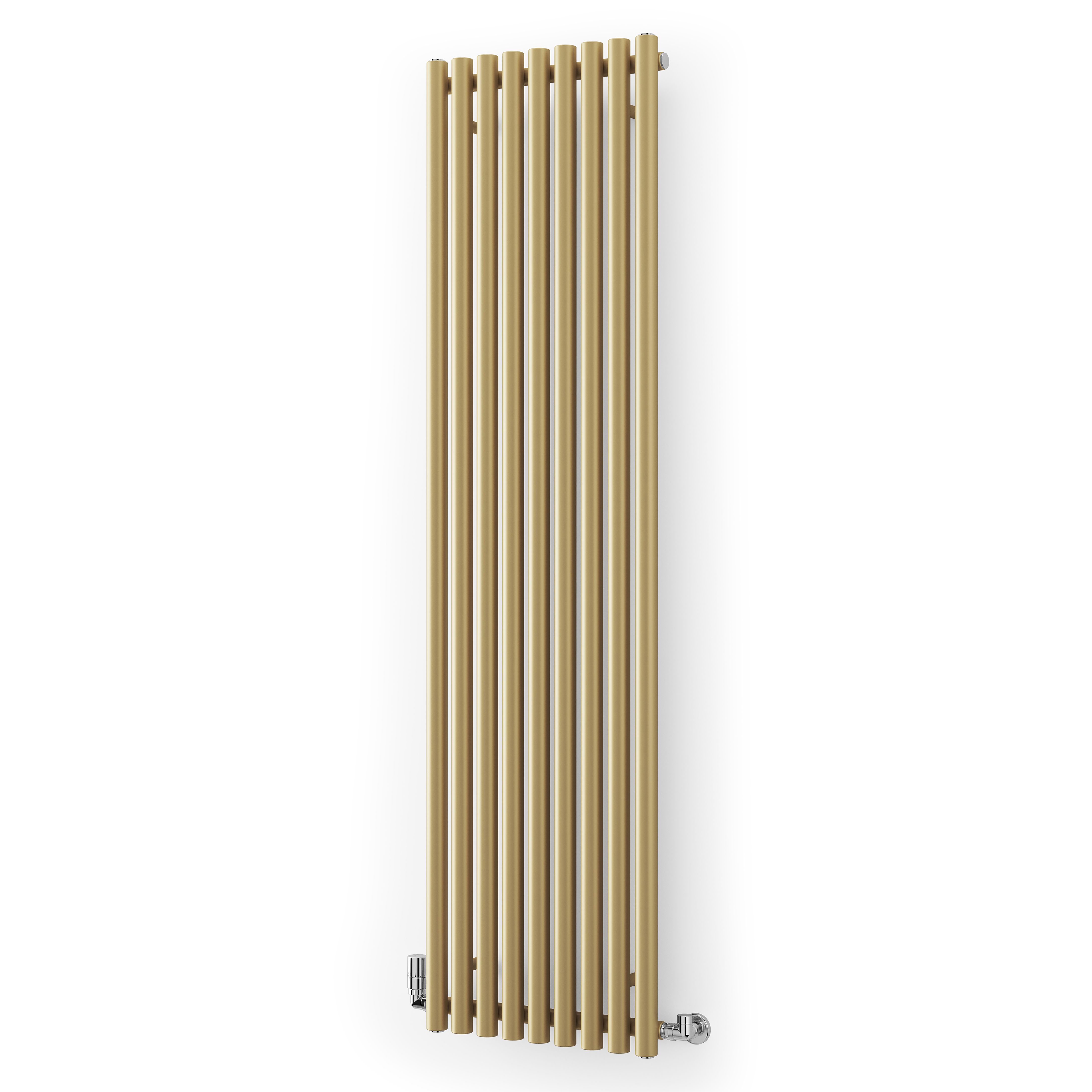 Terma Rolo Room Matt Brass Horizontal Or Vertical Designer Radiator, (W)480mm X (H)1800mm Price Comparisons | Compare The Build