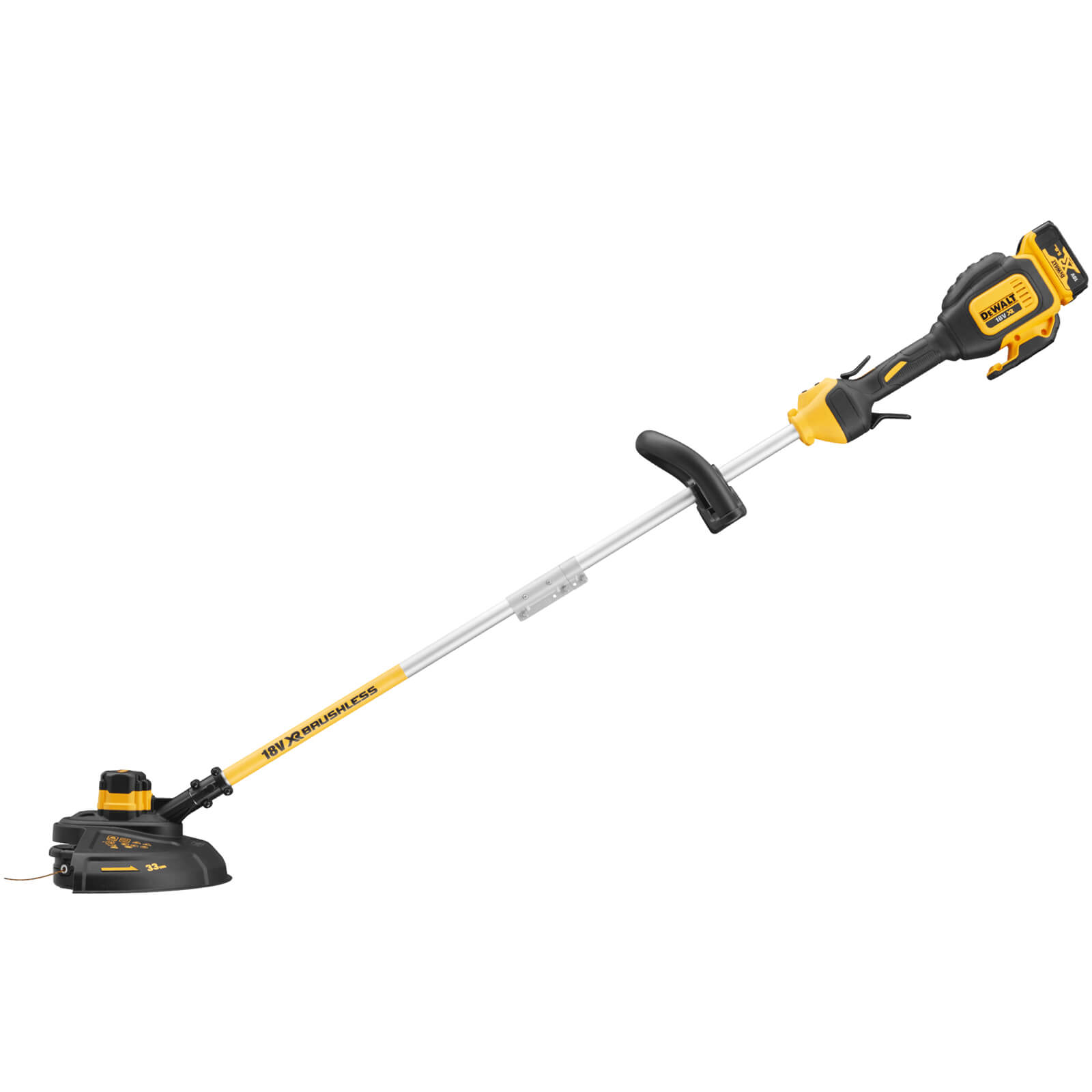 DeWalt DCM561S 18v XR Cordless Split Shaft Brushless Grass Trimmer 330mm 1 x 5ah Li-ion Charger Price Comparisons | Compare The Build