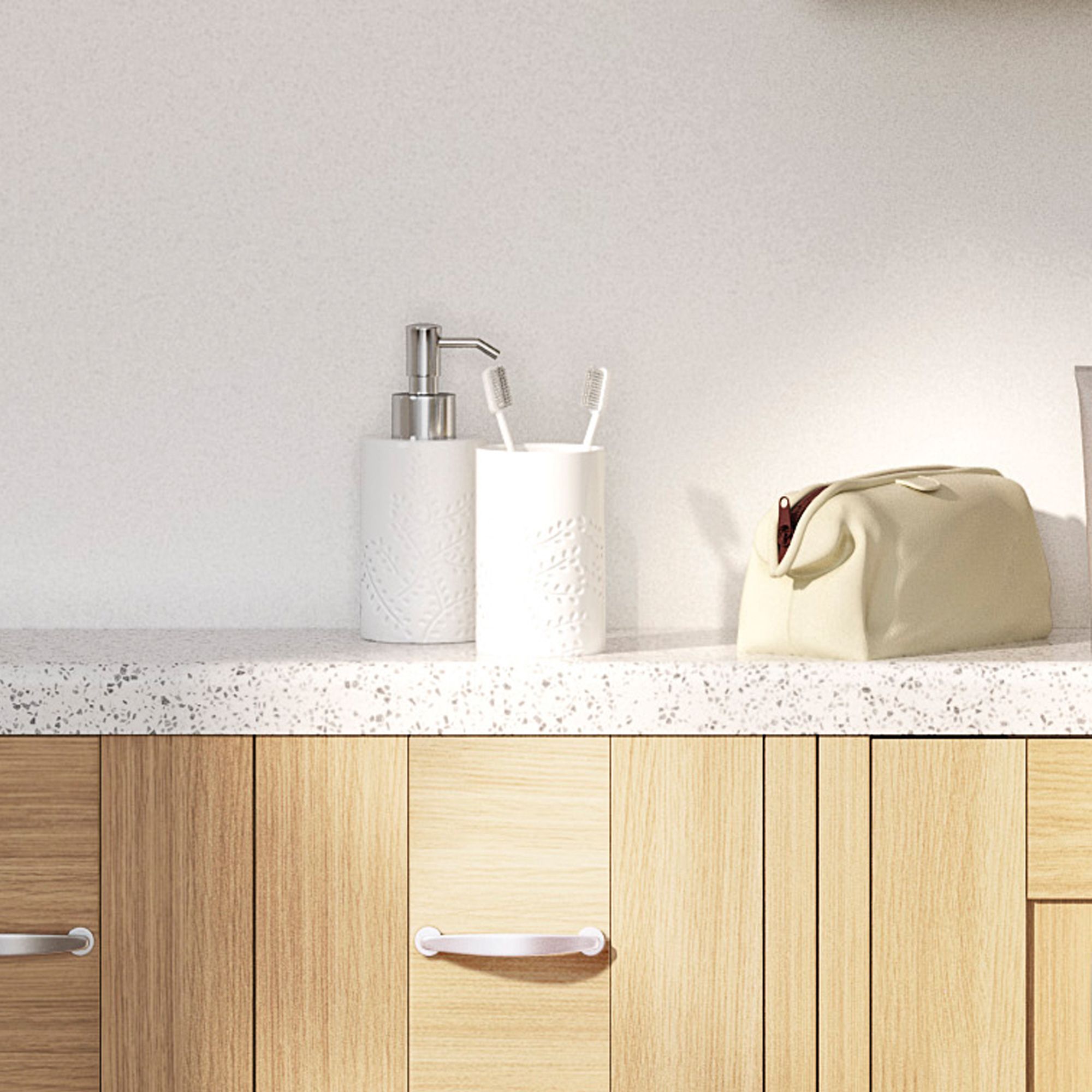 28mm Cooke & Lewis Gloss White Laminate Worktop (L)2M (D)365mm Price Comparisons | Compare The Build