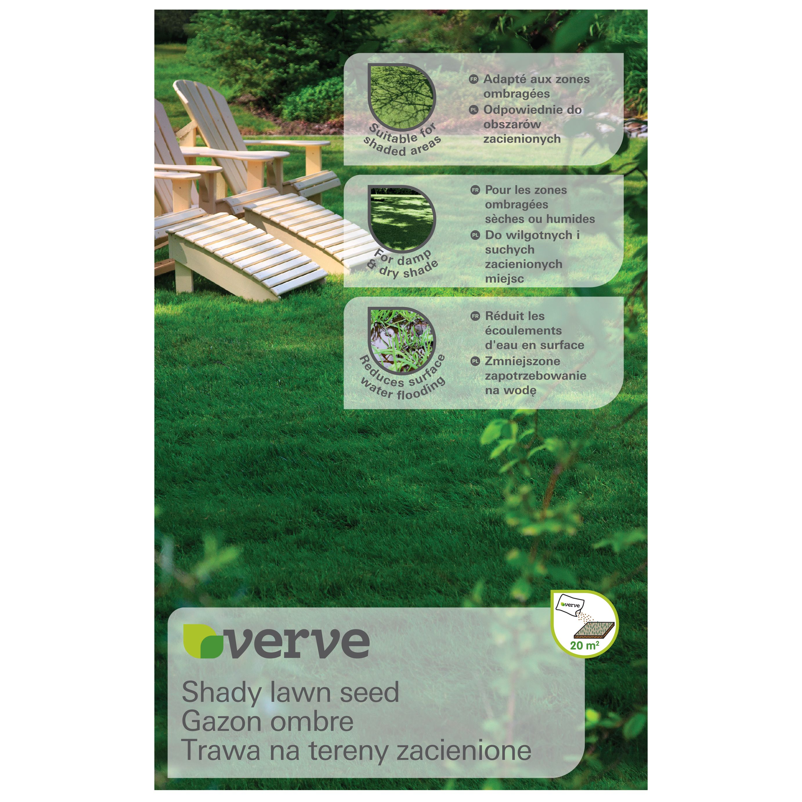 Verve Shady Lawn Seed 20M² 0.5Kg Price Comparisons | Compare The Build