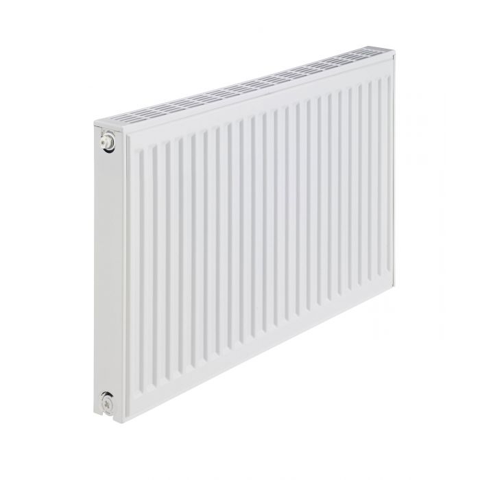 Stelrad Compact Horizontal Radiator, White, 600mm x 700mm - Double Panel, Single Convector Price Comparisons | Compare The Build