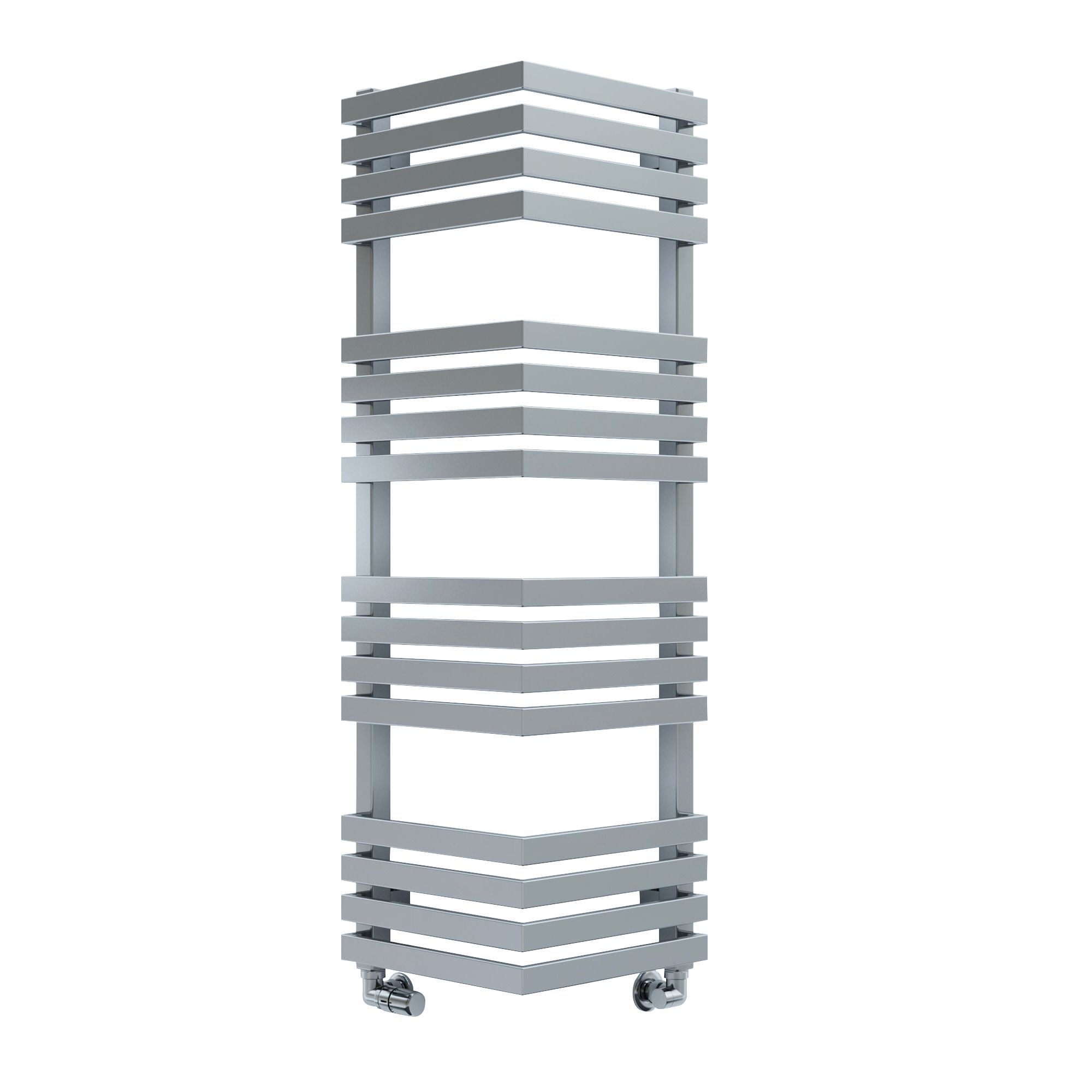 Terma Outcorner Chrome Effect Towel Warmer (W)300mm X (H)1005mm Price Comparisons | Compare The Build