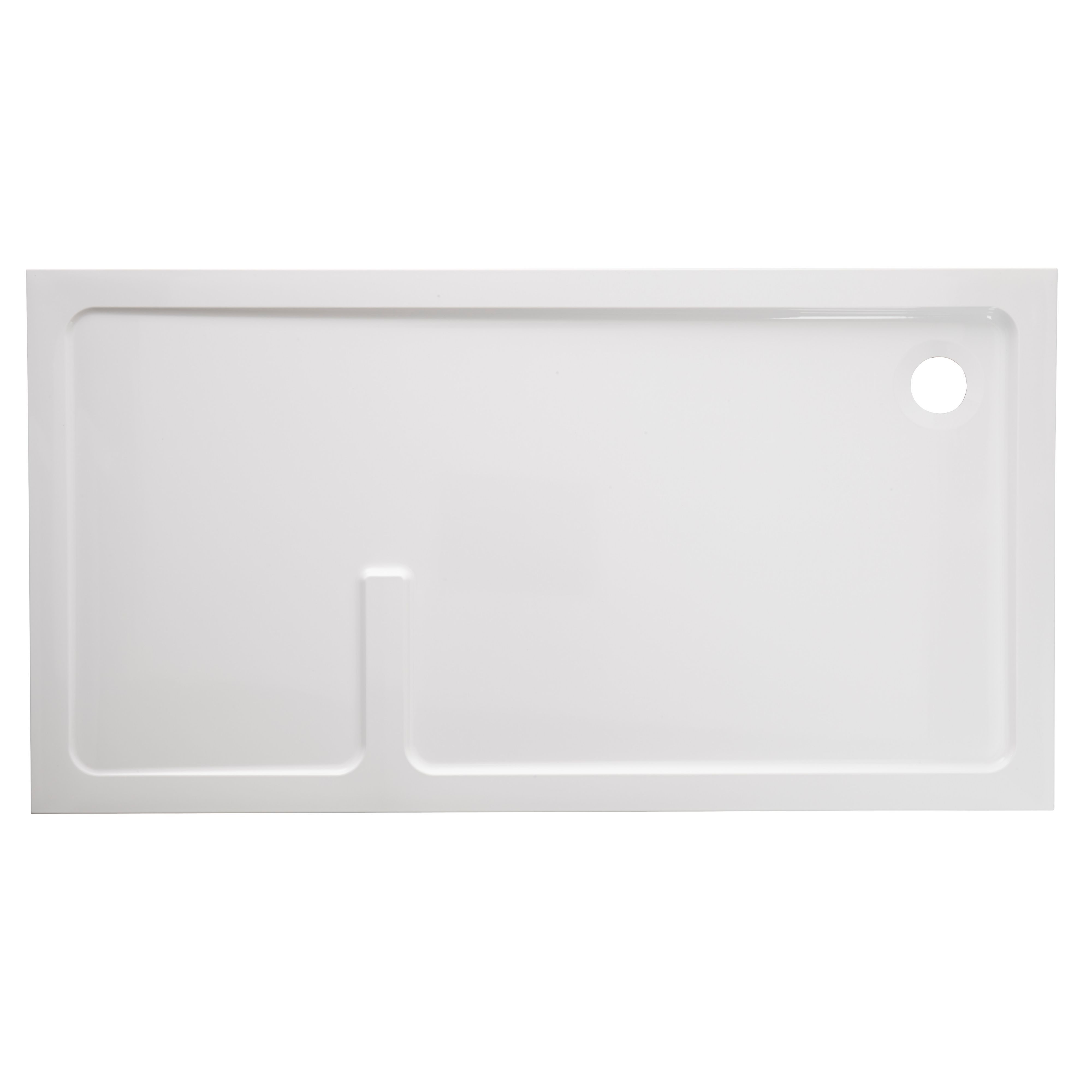 Cooke & Lewis Cascata Low Profile Rectangular Shower Tray Rh (L)900mm (W)1700mm (D)45mm Price Comparisons | Compare The Build