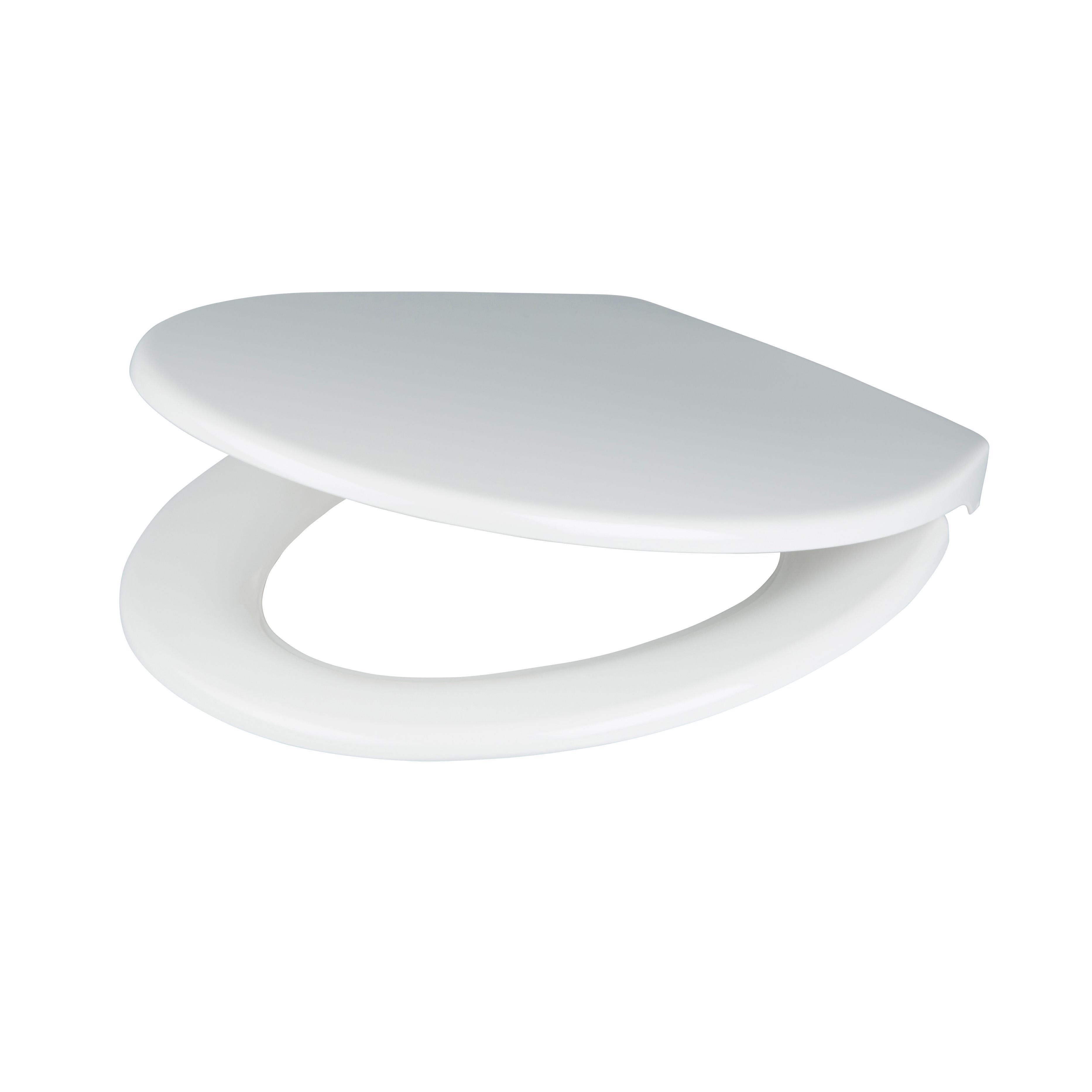 GoodHome Diani White Top Fix Soft Close Toilet Seat | Compare The Build