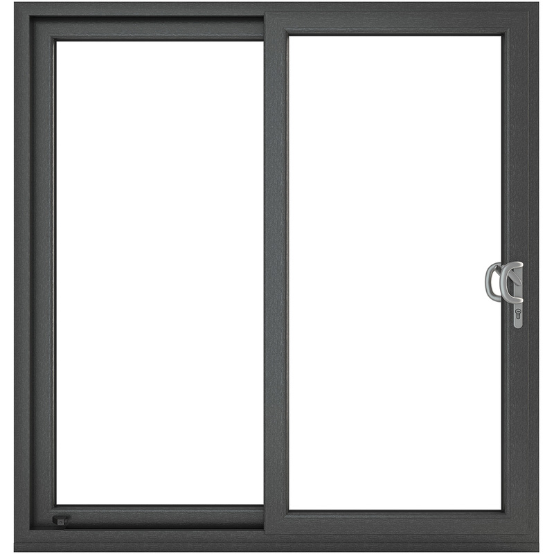Crystal uPVC Internal Sliding Patio Door Right Hand Open 1490mm x 2090mm Clear Double Glazed /White in Grey Price Comparisons | Compare The Build