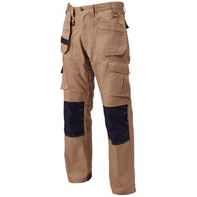Dewalt Pro Tradesman Beige Trouser W38" L33" Price Comparisons | Compare The Build