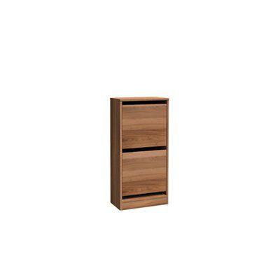 Form Darwin Walnut Effect Shoe Rack (H)951mm (W)500mm Price Comparisons | Compare The Build
