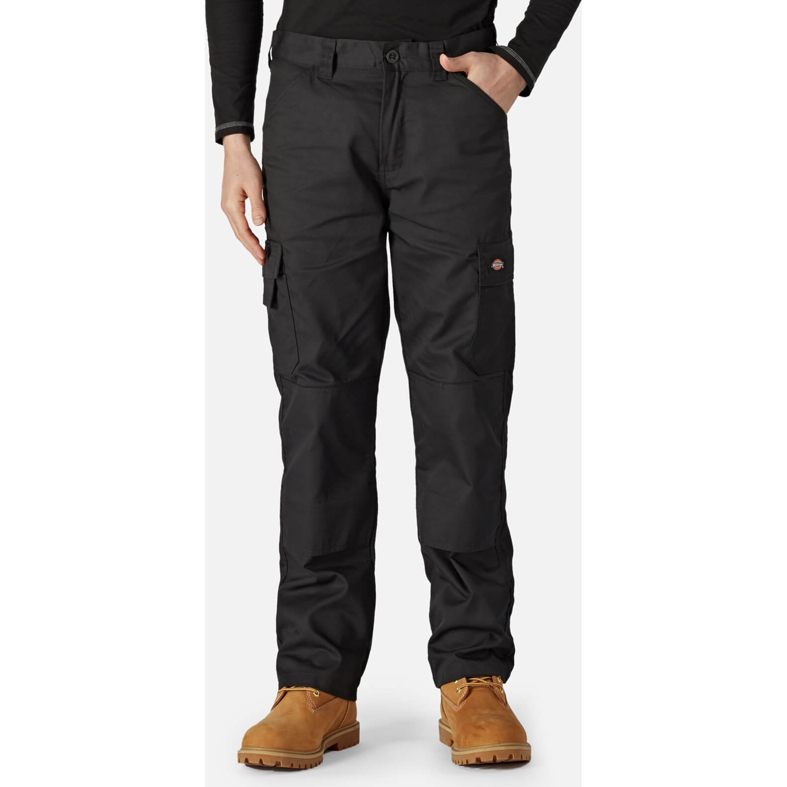 Dickies Everyday Trousers Black 36" 32" Price Comparisons | Compare The Build