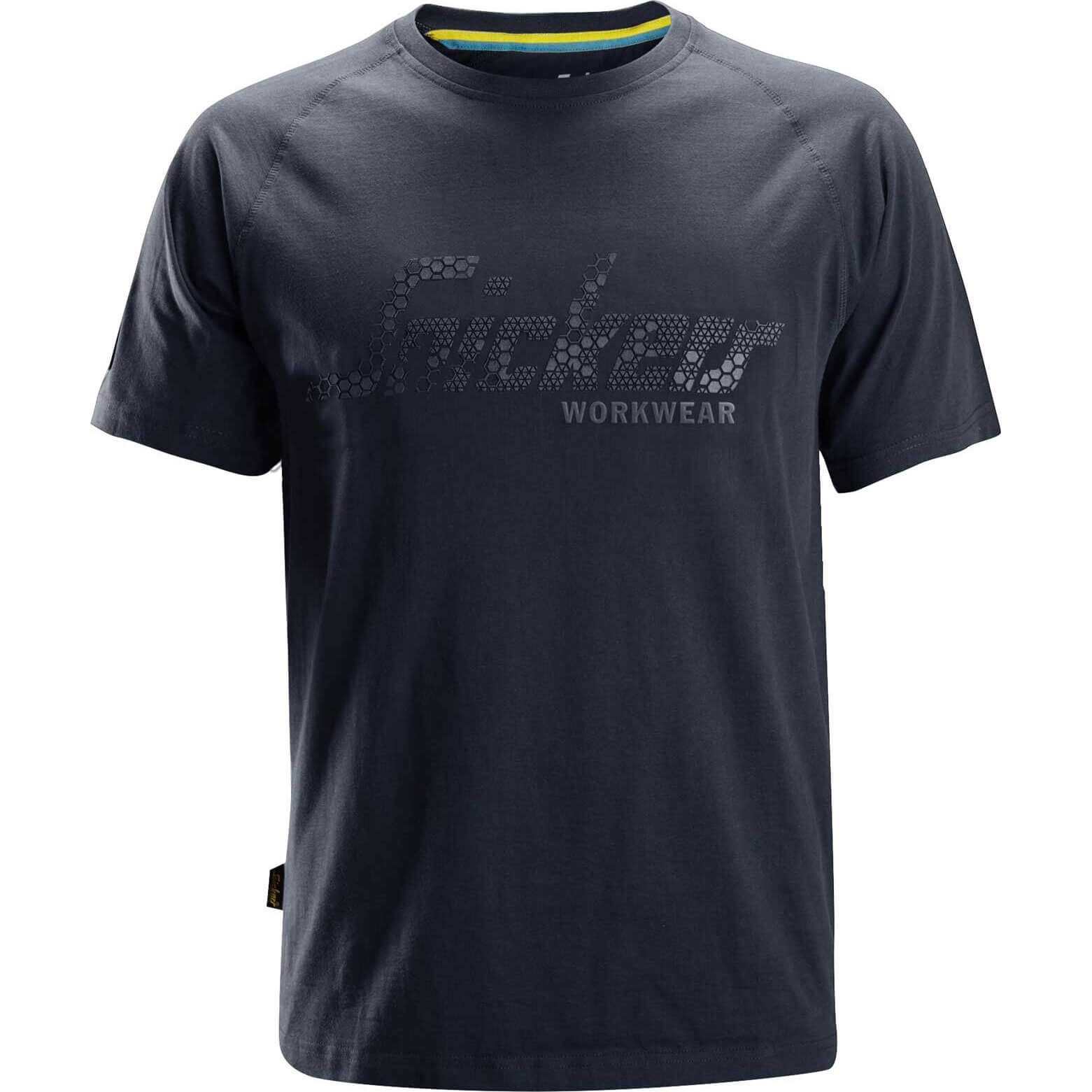 Snickers 2580 Mens Logo T-shirt Navy XL Price Comparisons | Compare The Build