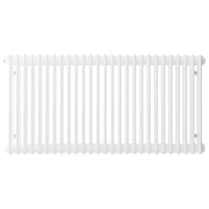 Henrad 4 Column Classic Designer Radiator - White 600 x 1268 mm Price Comparisons | Compare The Build