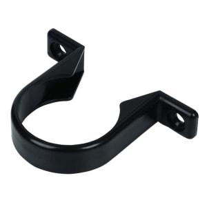 FloPlast WS34B Solvent Weld Waste Pipe Clips - Black 32mm Pack of 3 Price Comparisons | Compare The Build