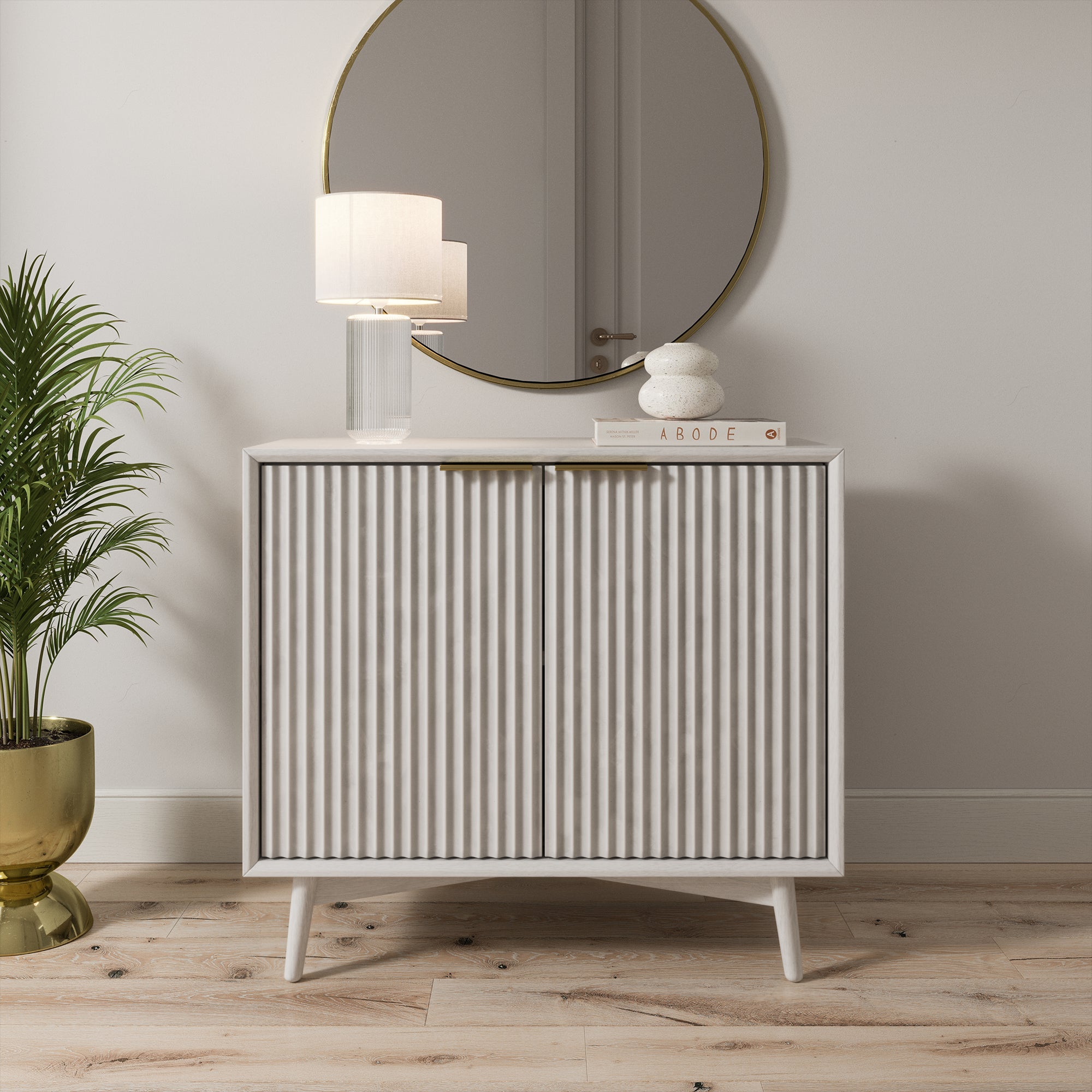 Neena Small Sideboard, Grey Acacia Wood Grey Price Comparisons | Compare The Build