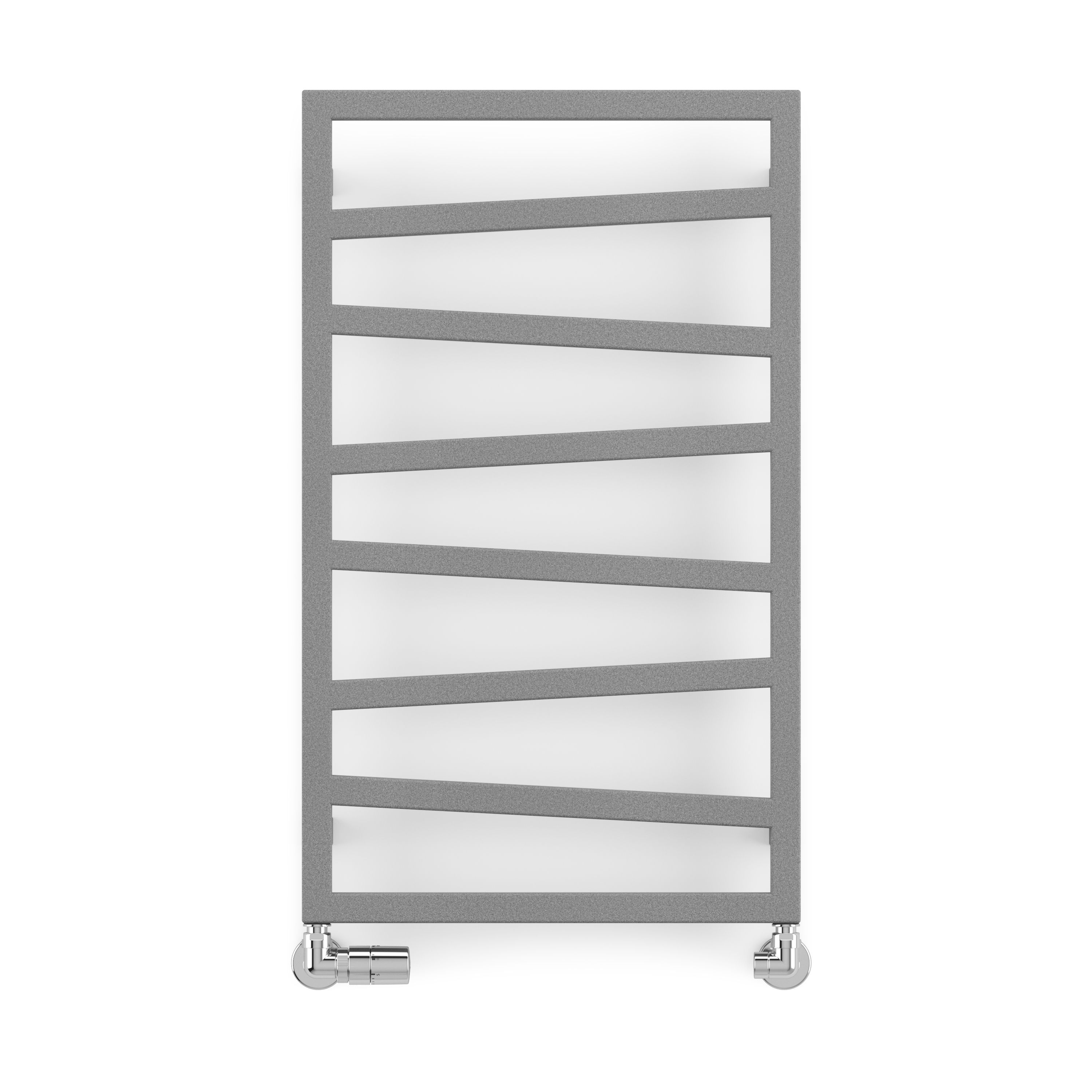 Terma Zig-Zag Grey Flat Towel Warmer (W)500mm X (H)835mm Price Comparisons | Compare The Build