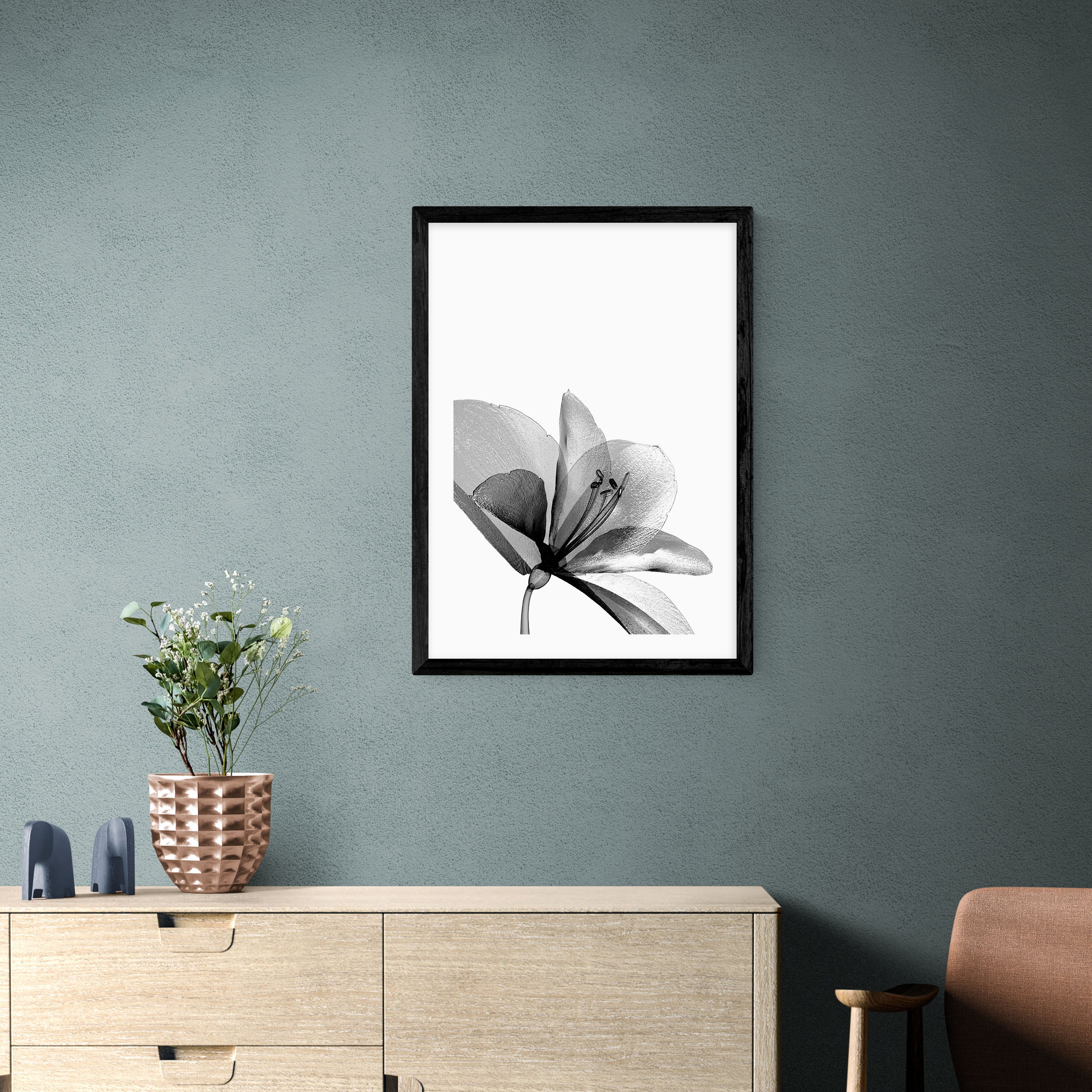 East End Prints Amaryllis Print Black Price Comparisons | Compare The Build