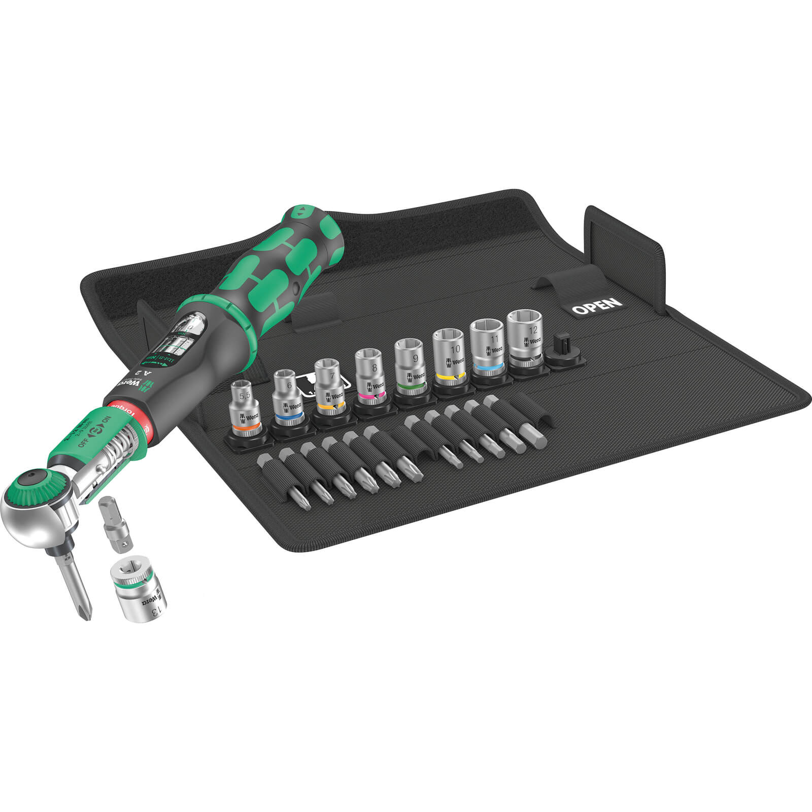 Wera Safe Torque A2 1/4" Torque Wrench and Screwdriver Set 1/4" 2Nm - 12Nm Price Comparisons | Compare The Build