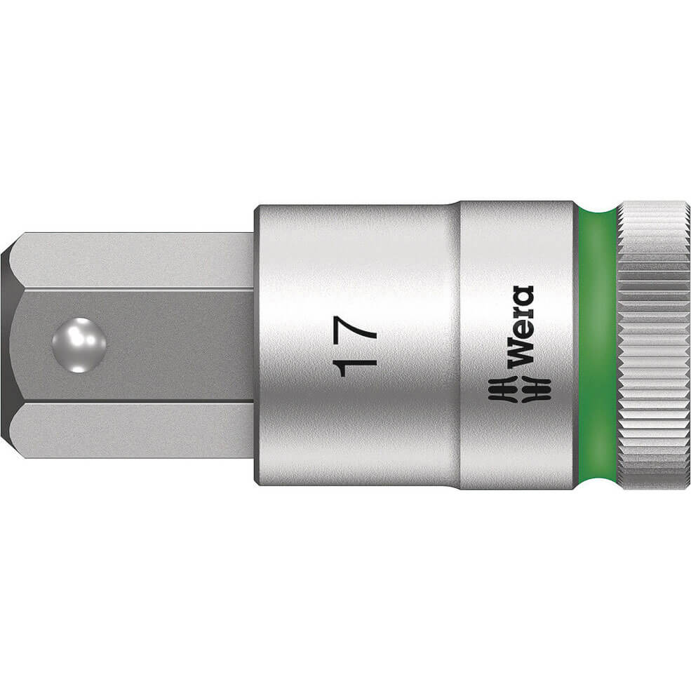 Wera 8740C HF Zyklop 1/2" Drive Hexagon Socket Bit Metric 1/2" 17mm Price Comparisons | Compare The Build