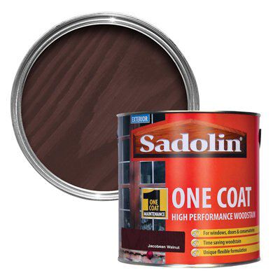 Sadolin Jacobean Walnut Semi-Gloss Wood Stain, 2.5L Price Comparisons | Compare The Build