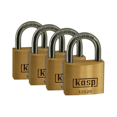 Kasp Premium Brass Padlock - 20mm - Quad Price Comparisons | Compare The Build