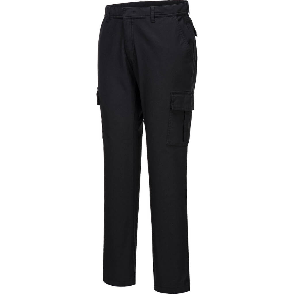 Portwest Stretch Slim Combat Trousers Black 32" 31" Price Comparisons | Compare The Build