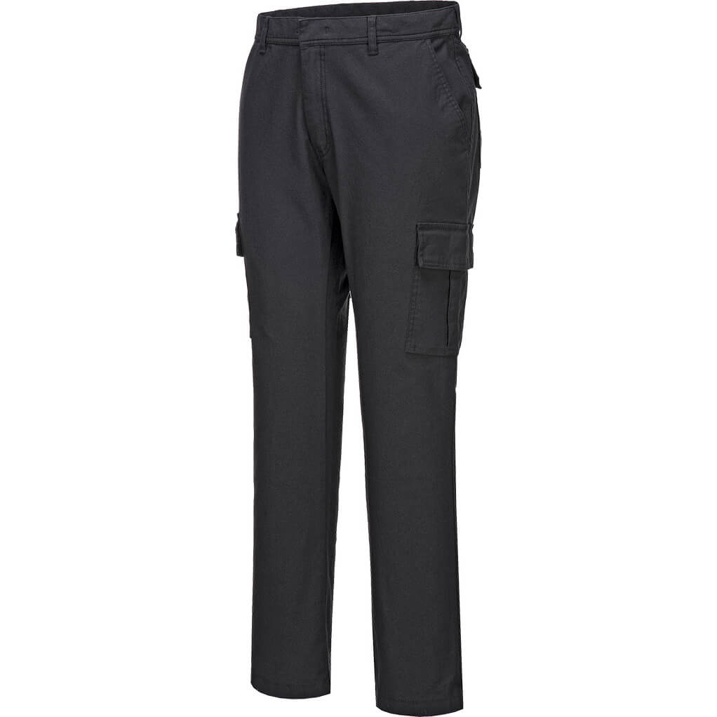 Portwest Stretch Slim Combat Trousers Black 38" 29" Price Comparisons | Compare The Build