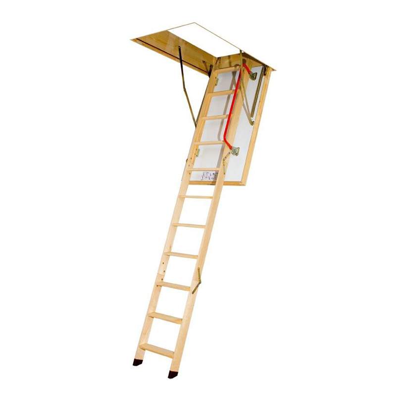 Fakro LTK Thermo Energy Efficient Loft Ladder - 60cm x 120cm x 2.8m LTK/01 Price Comparisons | Compare The Build