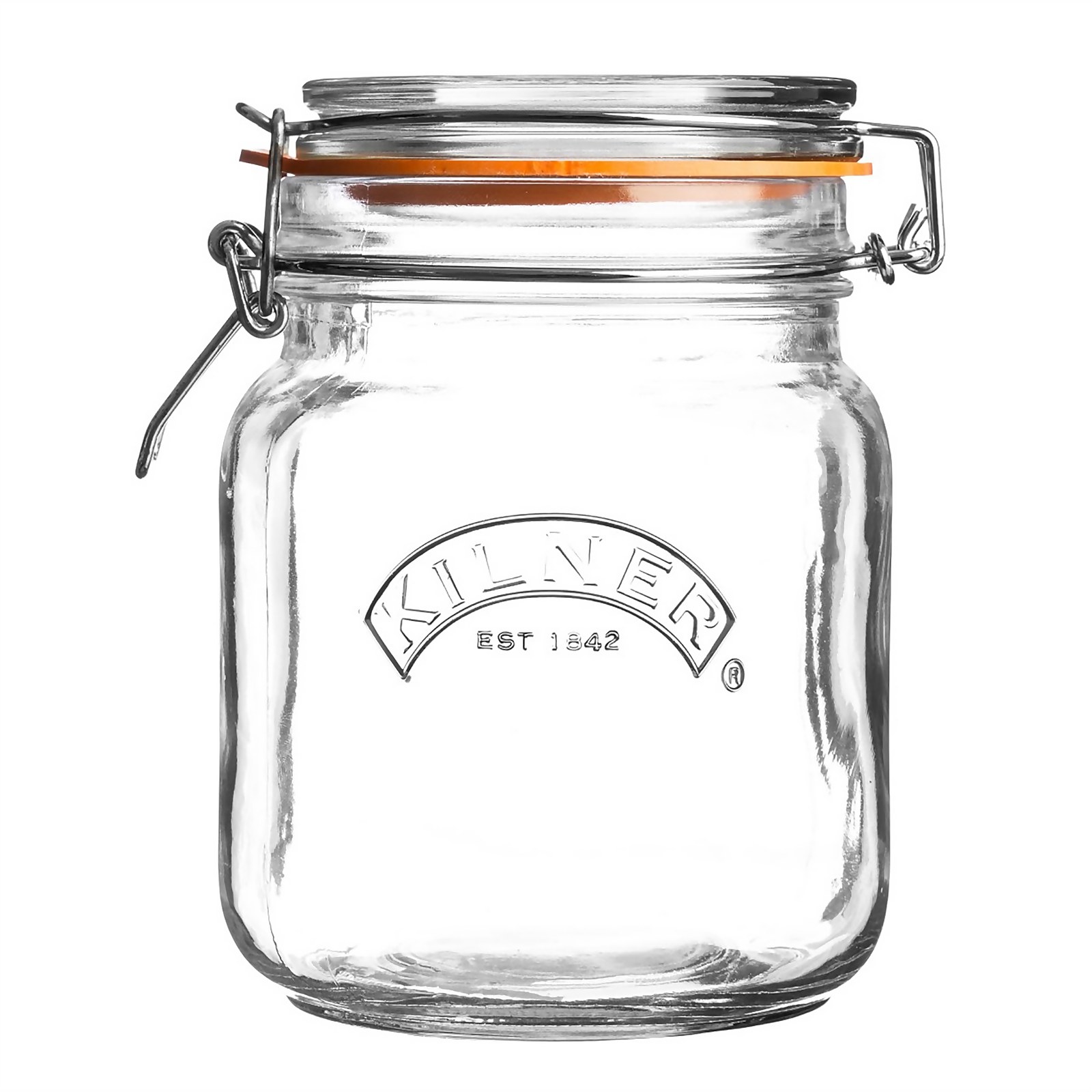 Kilner Clip Top Square Jar - 1L | Compare The Build