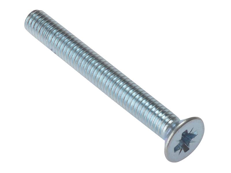 ForgeFix FORMSCSK540M Machine Screw Pozi Compatible CSK ZP M5 x 40mm Bag 25 Price Comparisons | Compare The Build