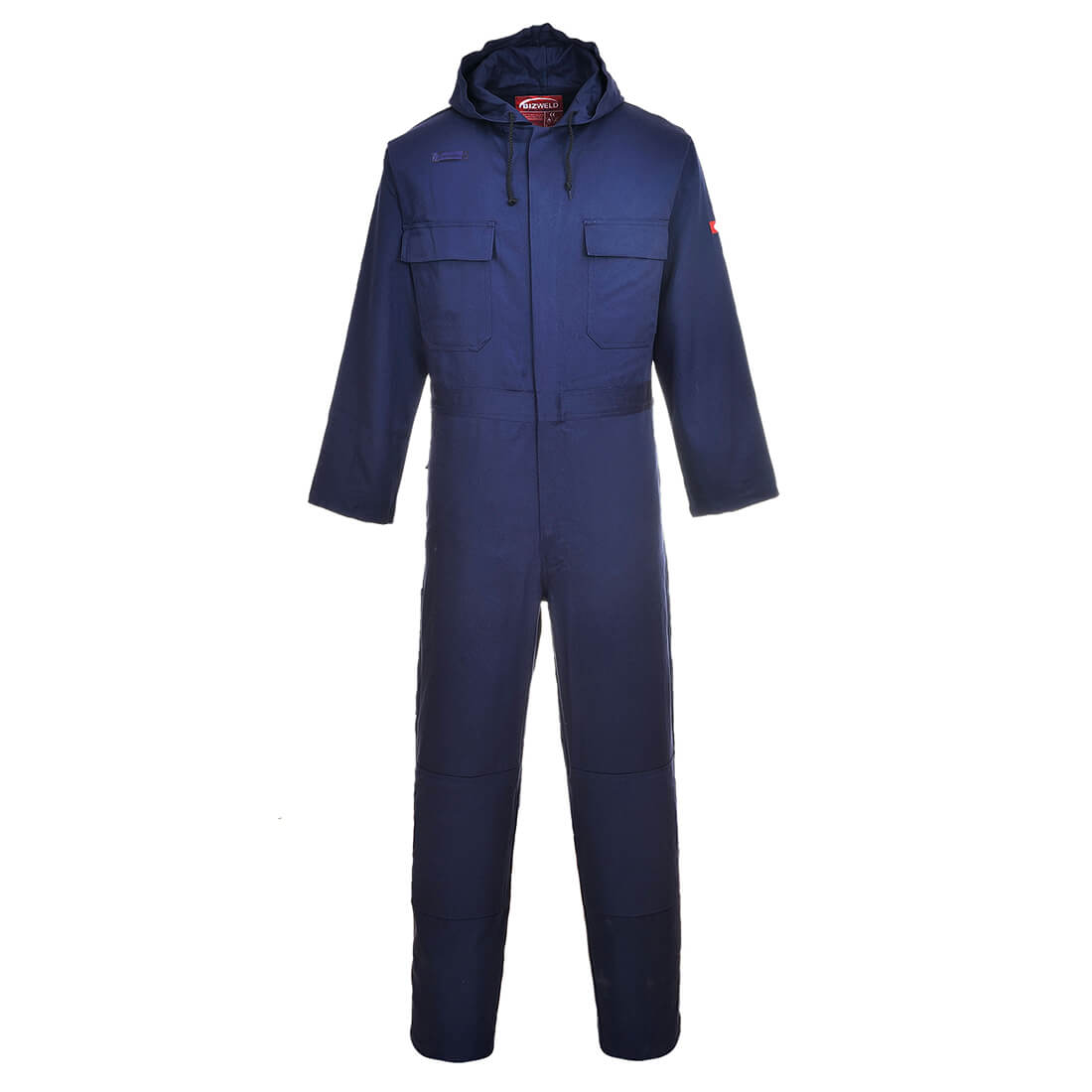 Biz Weld Mens Flame Resistant Hooded Coverall Navy S Price Comparisons | Compare The Build