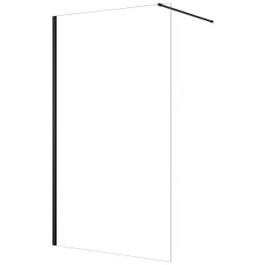 Nexa By Merlyn 1.5m Bracing Bar for Wet Room Shower Screen - Matt Black Price Comparisons | Compare The Build