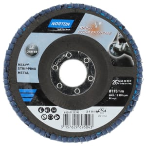 Norton Rapid Strip Non Woven Sanding Disc for Rust - 115mm | Compare The Build