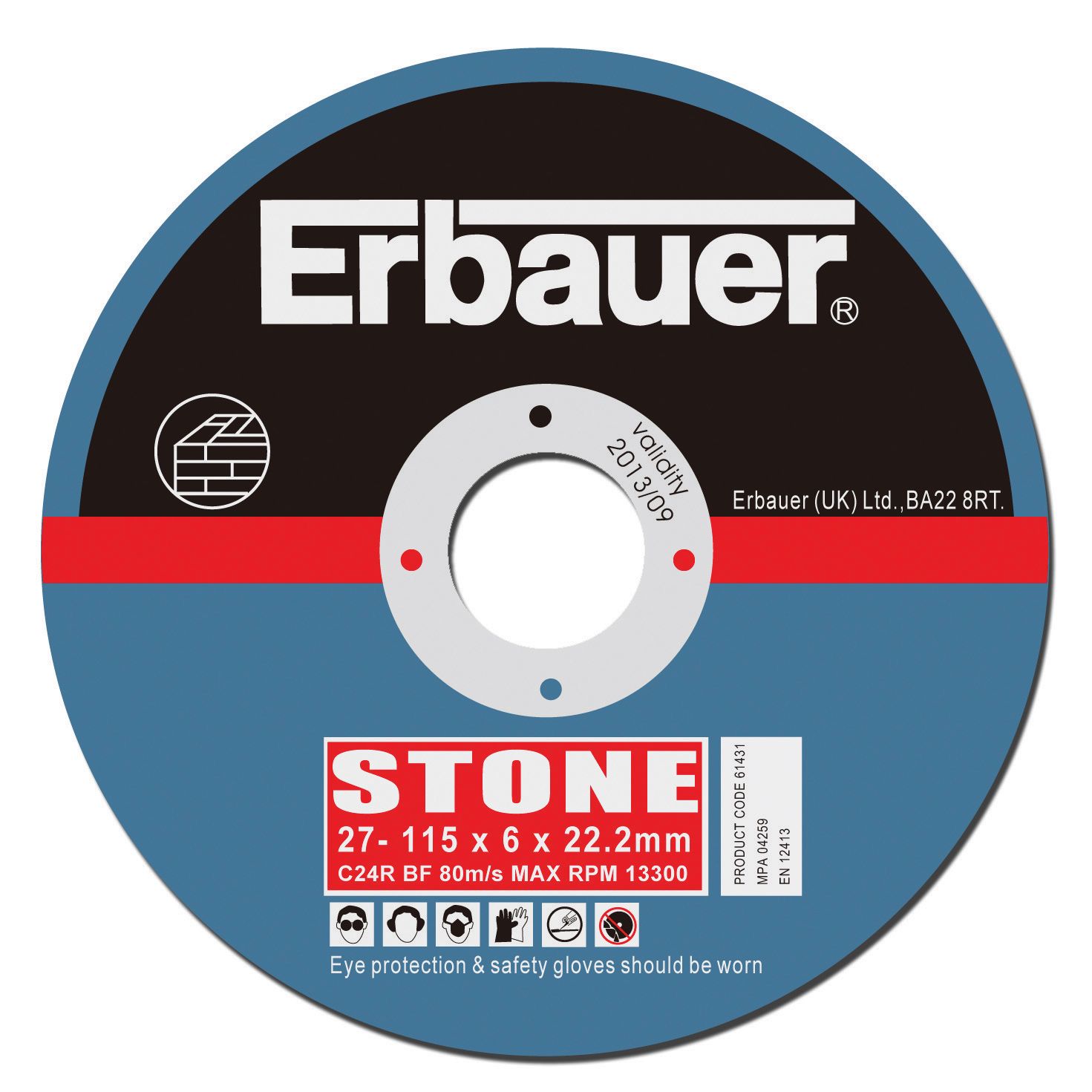 Skip20Pp -Erbauer Stone Cutt 115X6X22mm Price Comparisons | Compare The Build